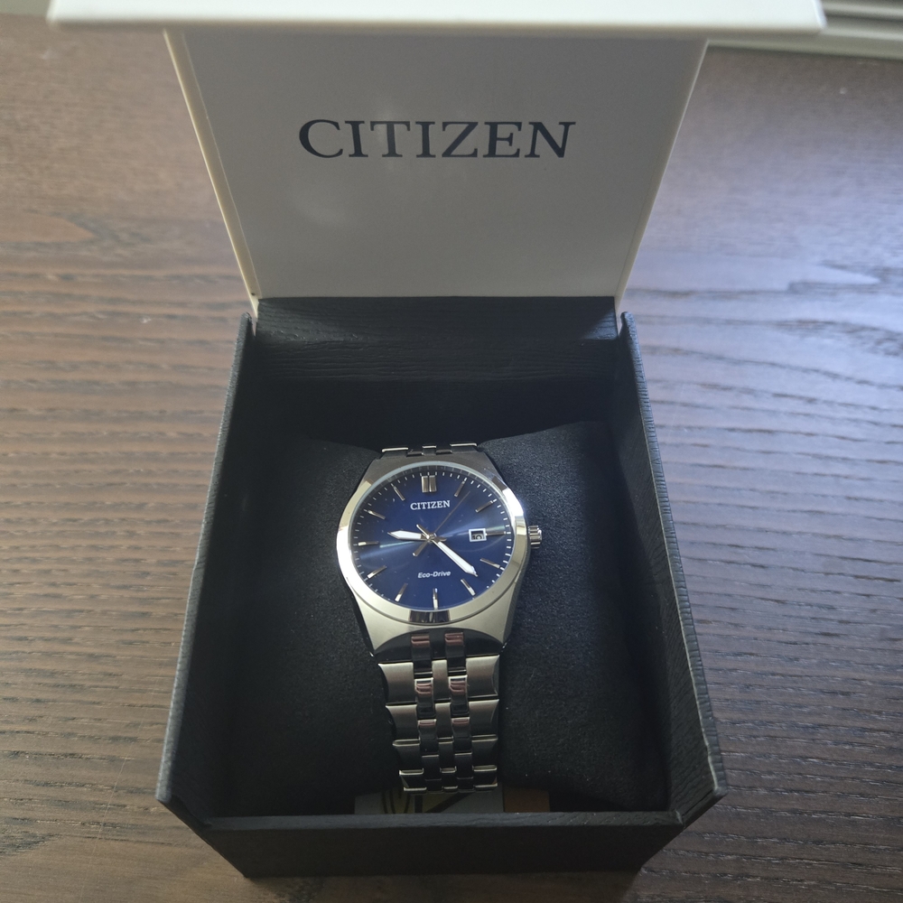 Citizen Blue Dial Silver Watch